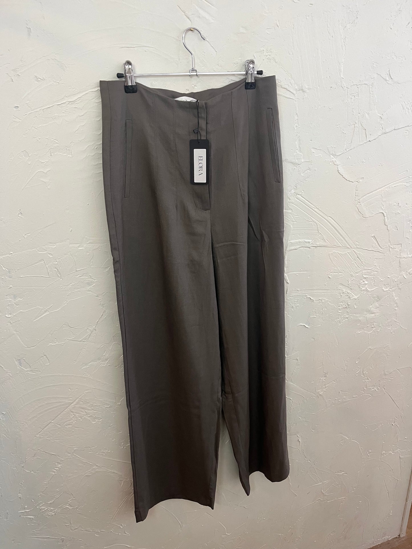 Mocha Linen Pants