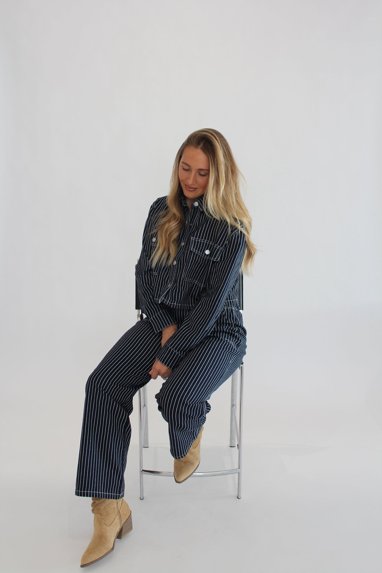 Pinstripe Pants