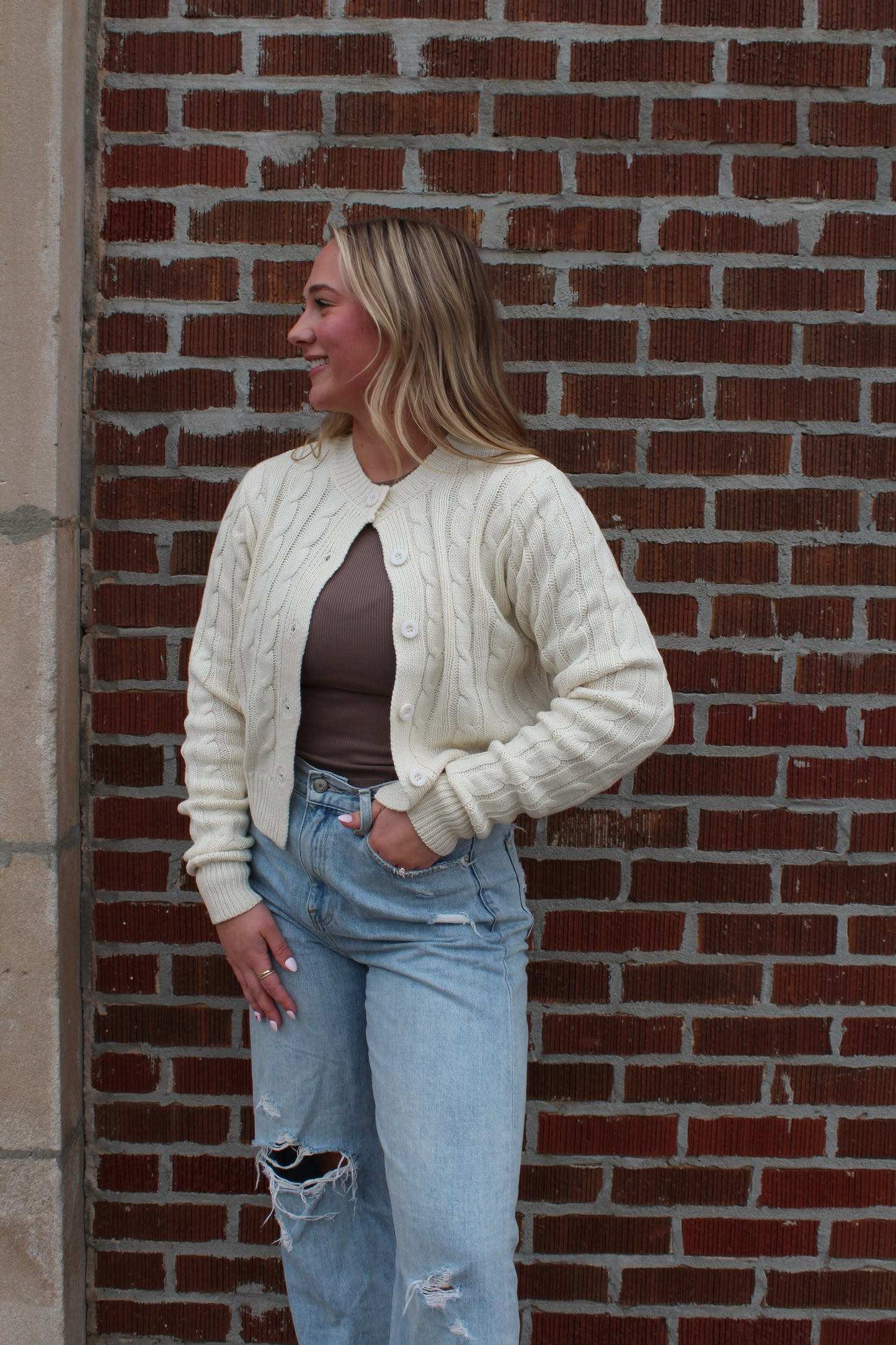 Dreamy Button Sweater