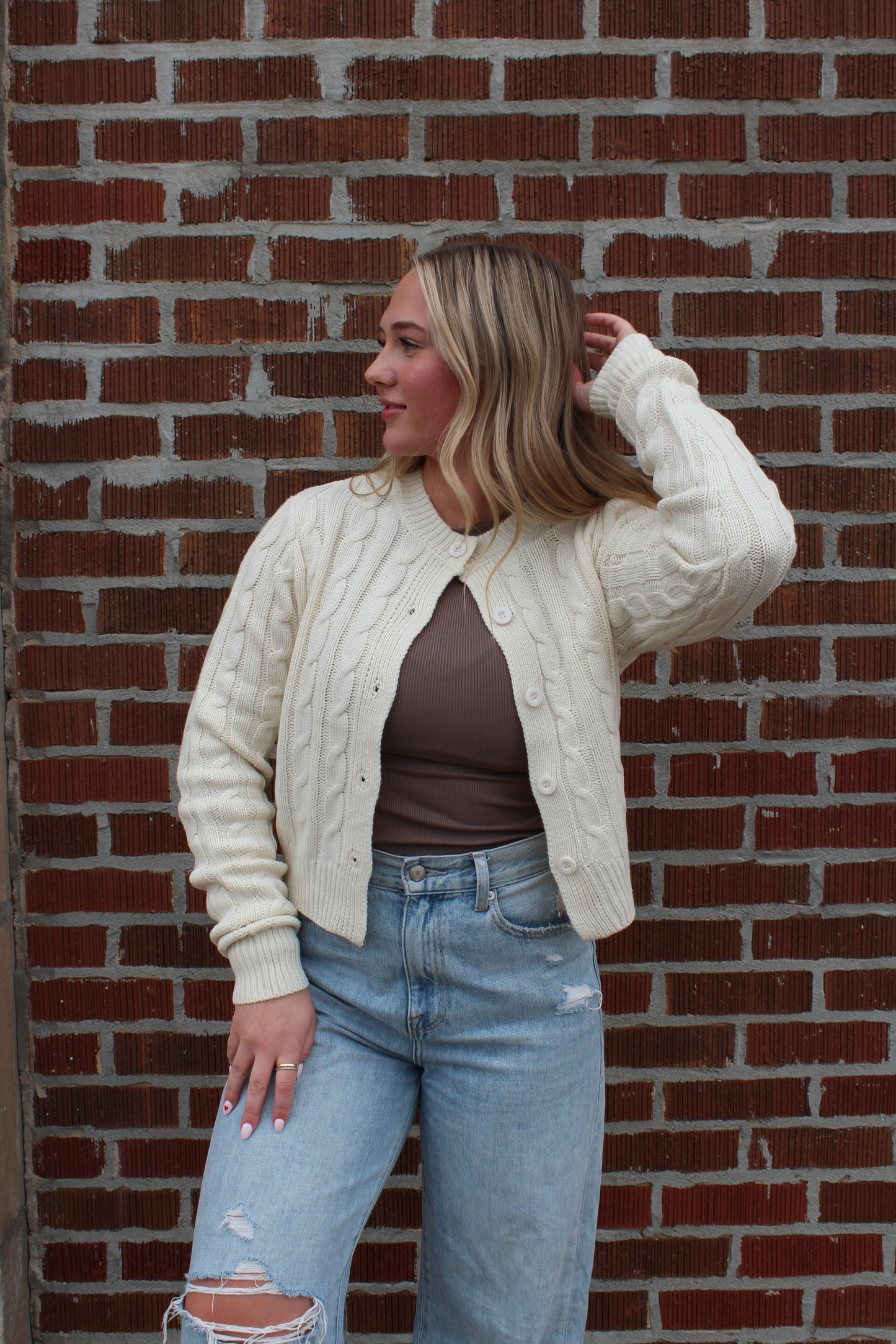 Dreamy Button Sweater