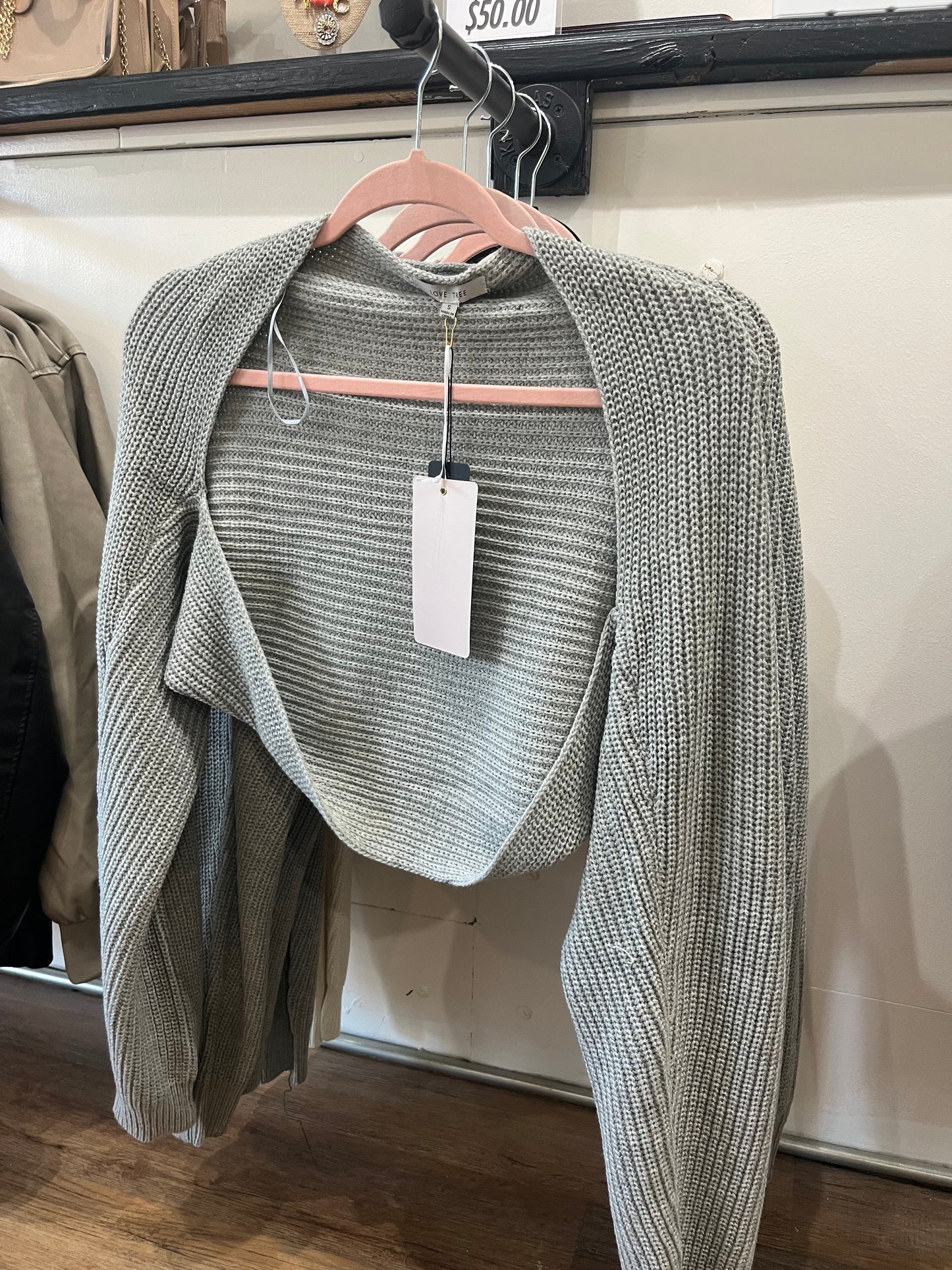 Bolero Grey Shrug