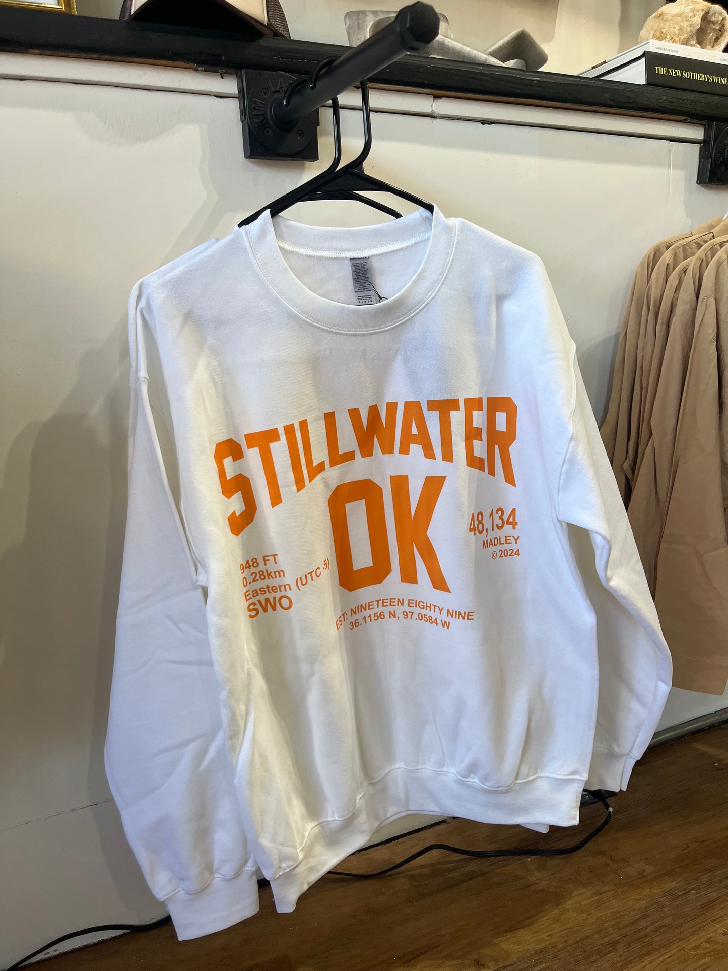 Stillwater Sweatshirt in White