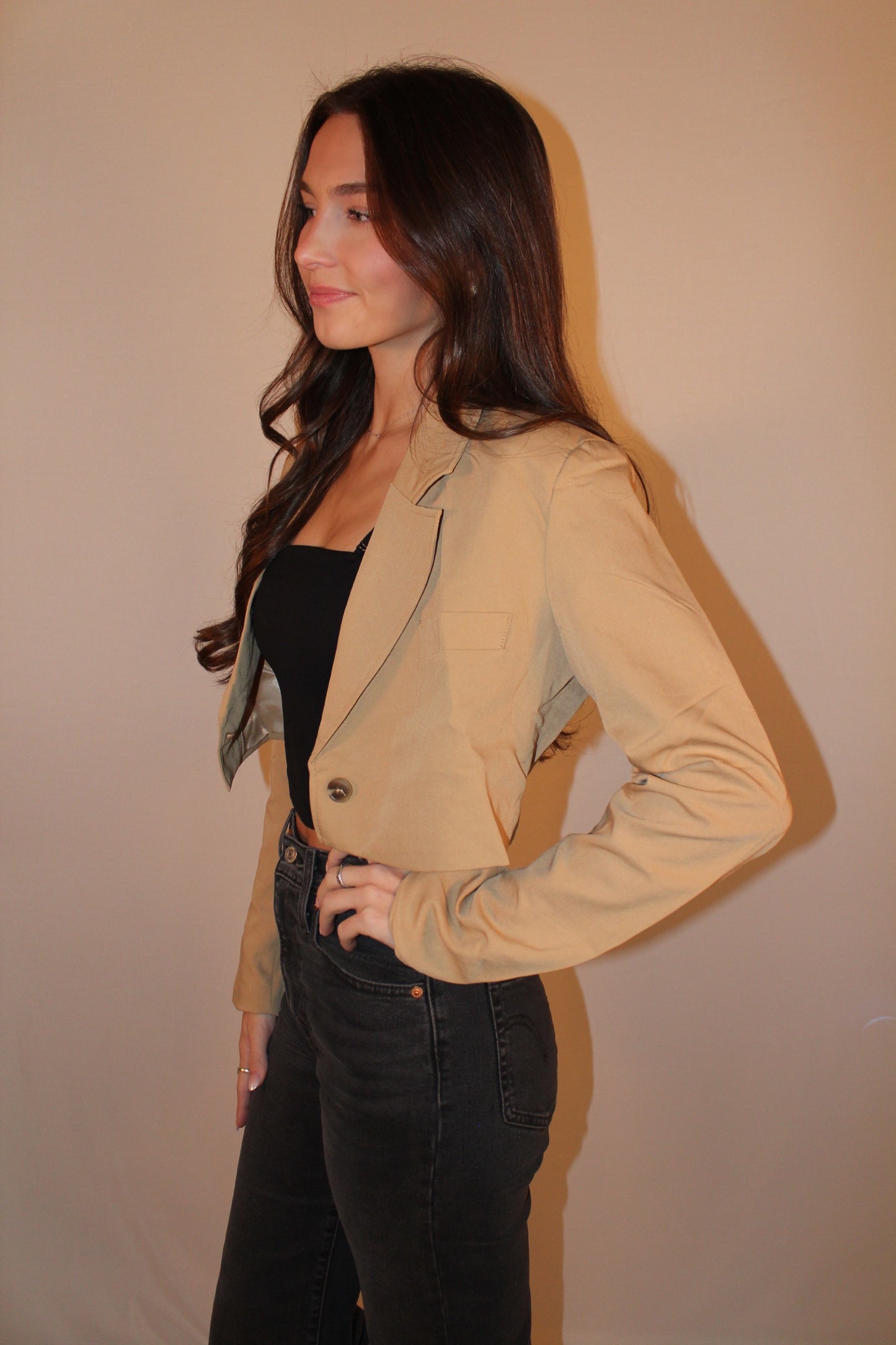 Cowgirl Cropped Blazer