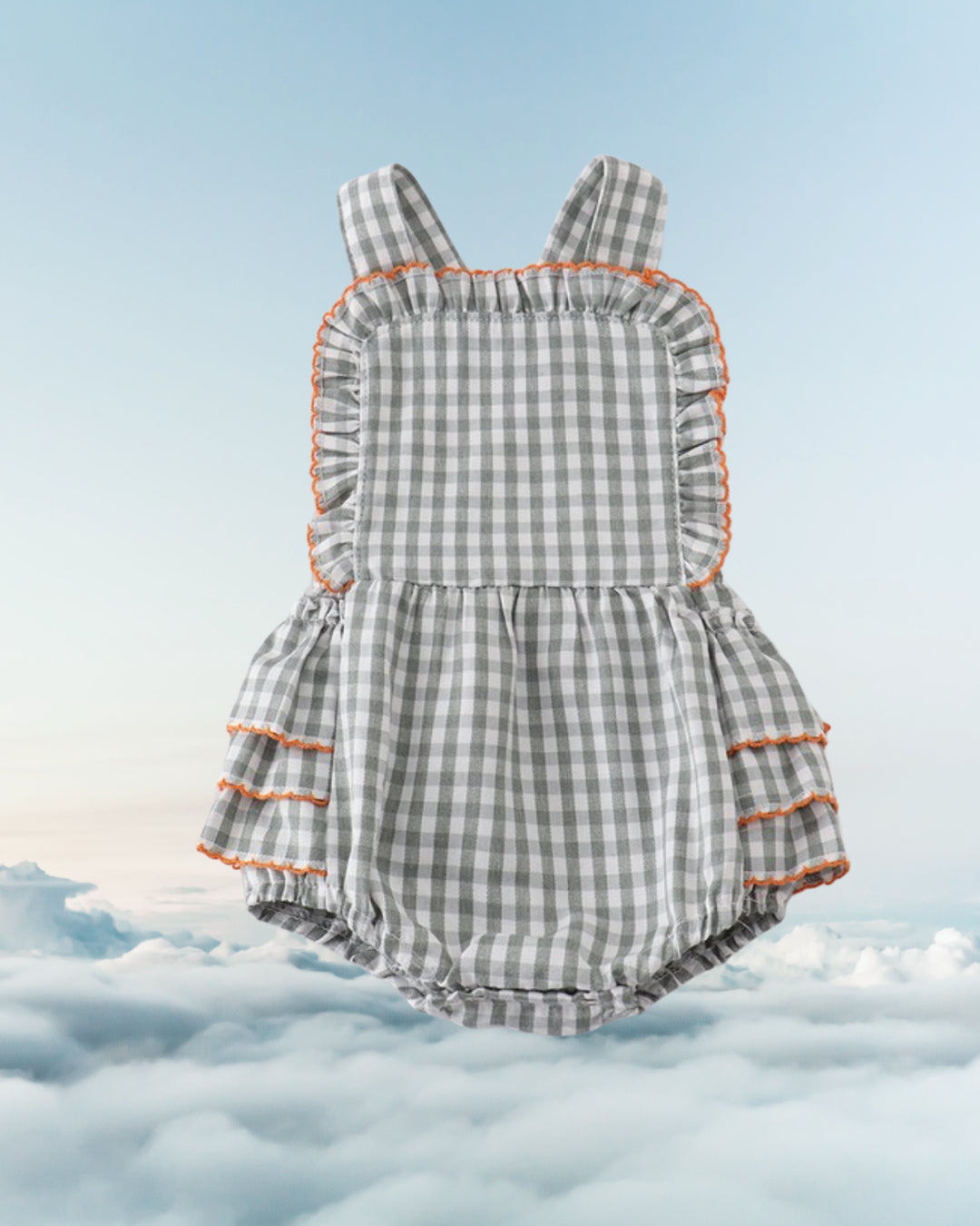 Green Gingham Bubble