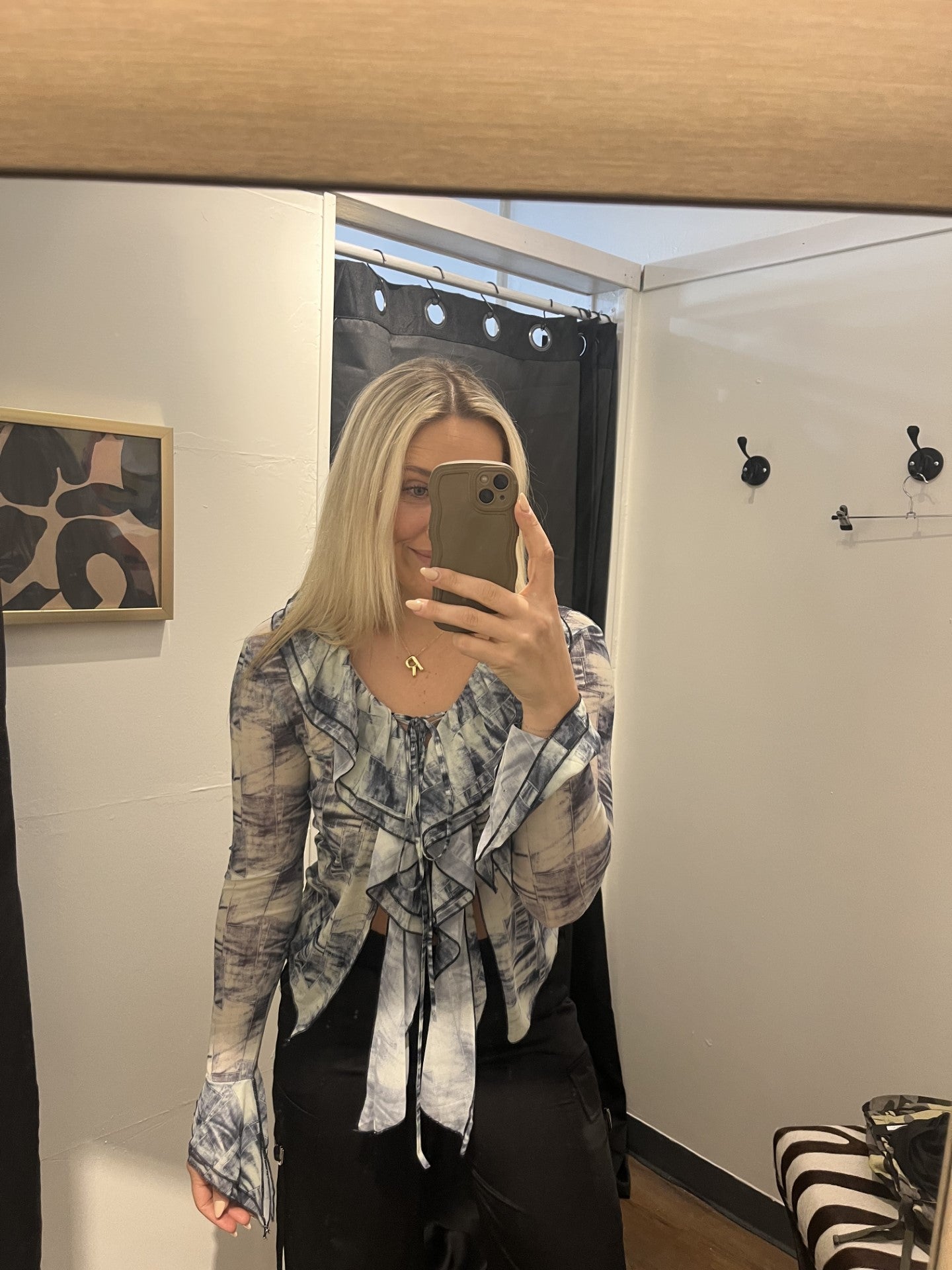Mia Ruffles Shirt