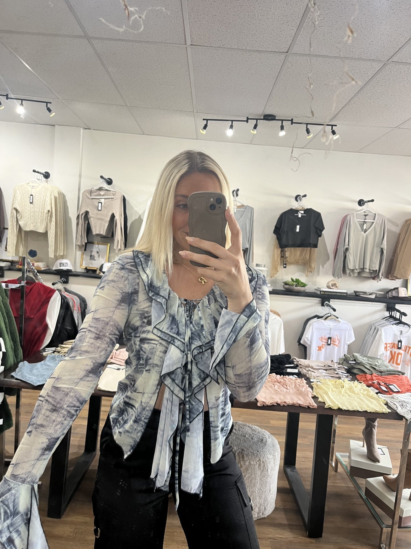 Mia Ruffles Shirt