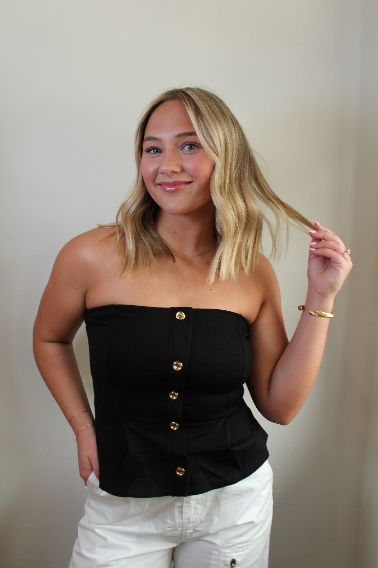 Sophie Strapless Top