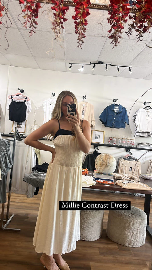 Millie Contrast Dress