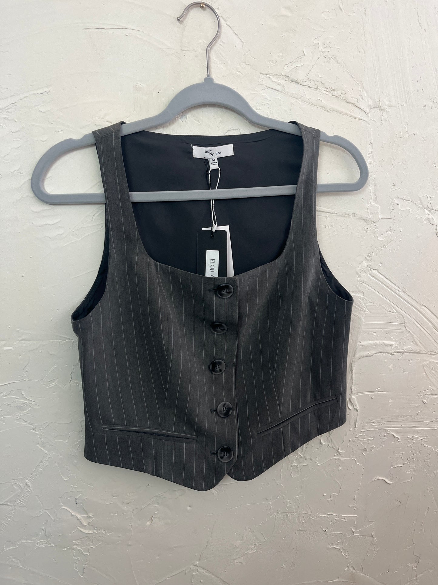 Allison Striped Vest