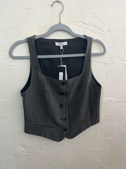 Allison Striped Vest