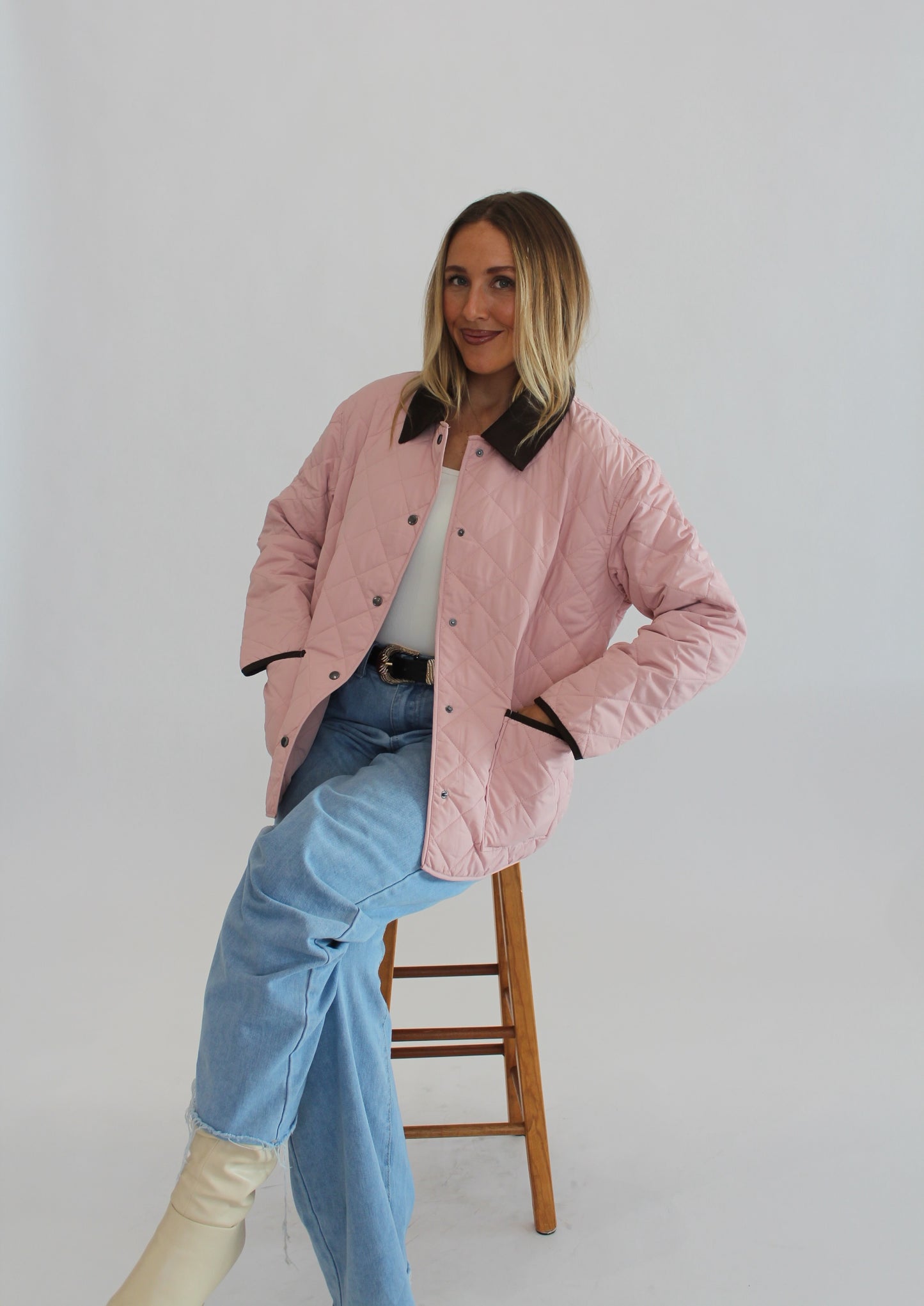 Pink Barn Coat