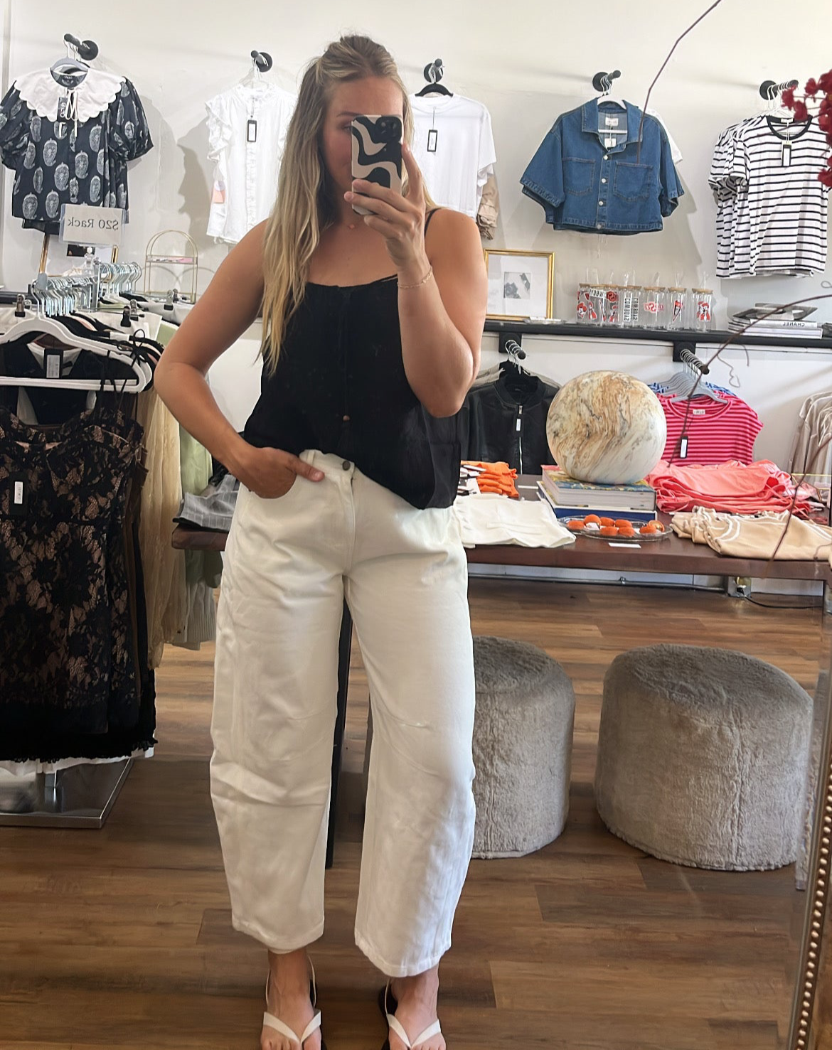 Amber Barrel Jeans