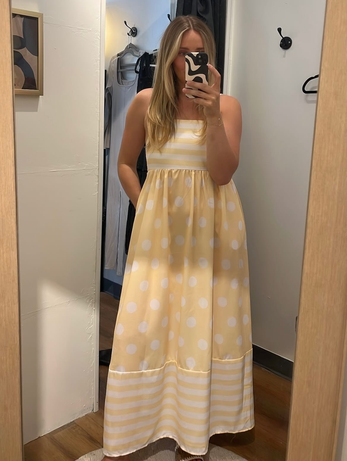 Sunshine Polka Dot Dress