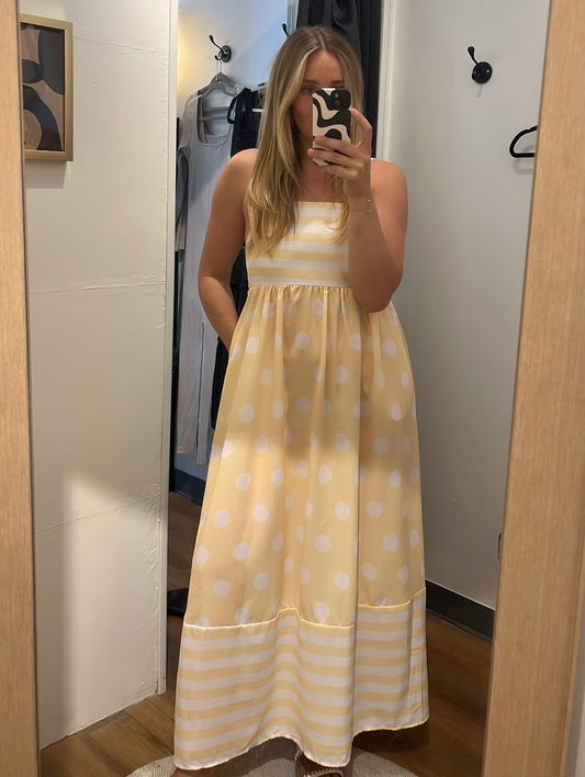 Sunshine Polka Dot Dress