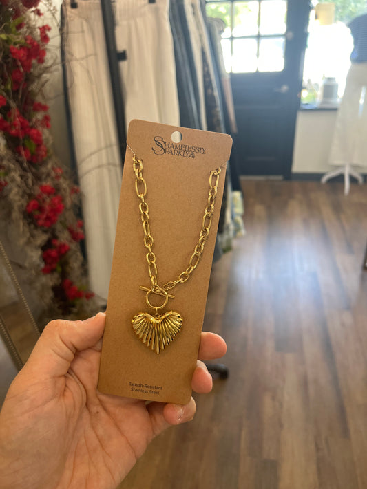 Elora Heart Necklace