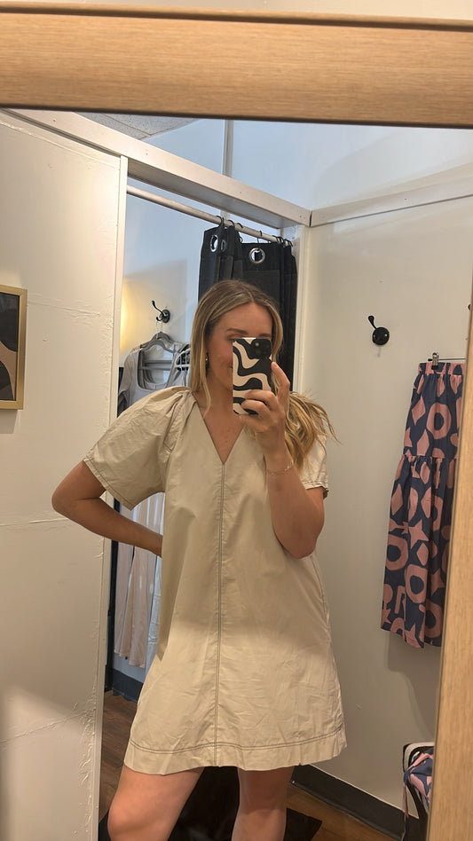 Earl Grey Mini Dress