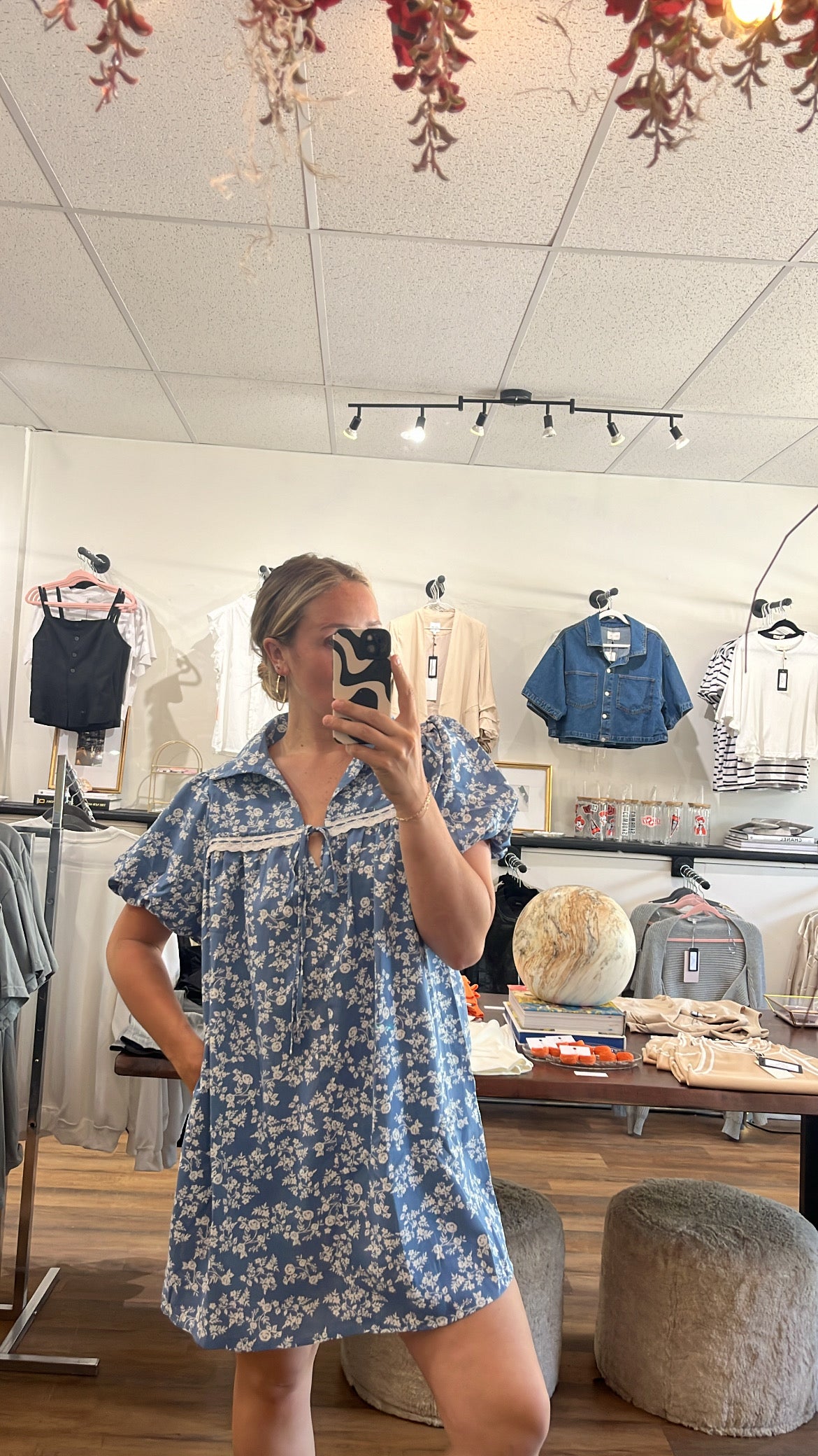 Prairie Dress in Blue