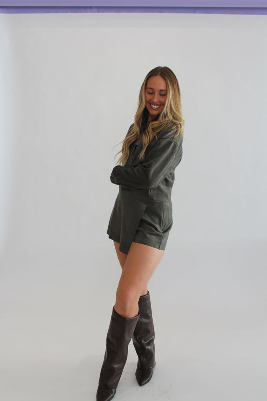 Suede Jacket