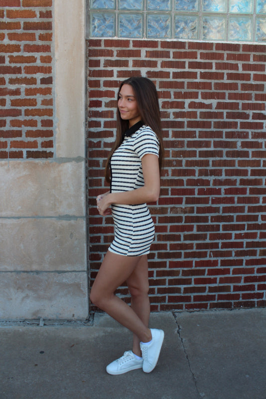 Striped Romper