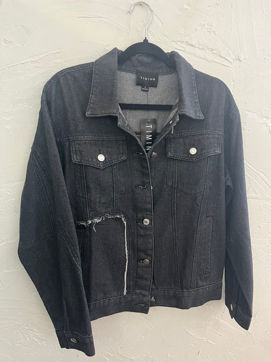 Fall Vibe Black Denim