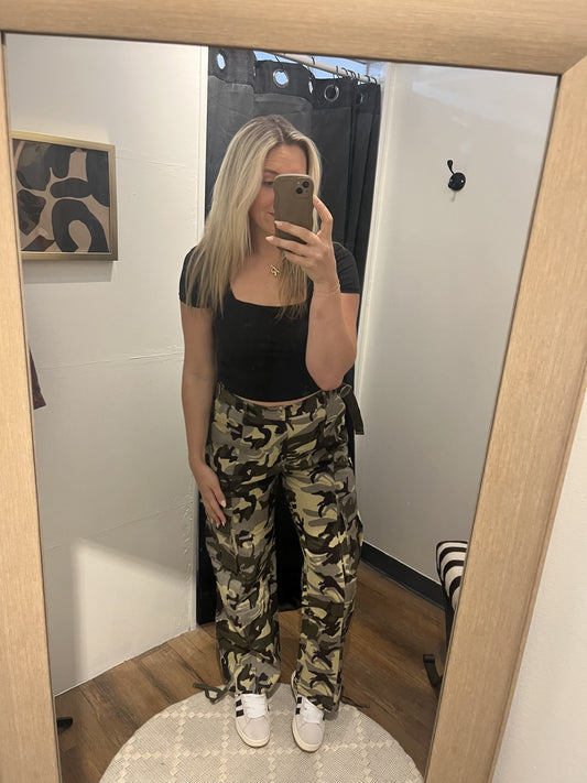 Camo Cargo Pants